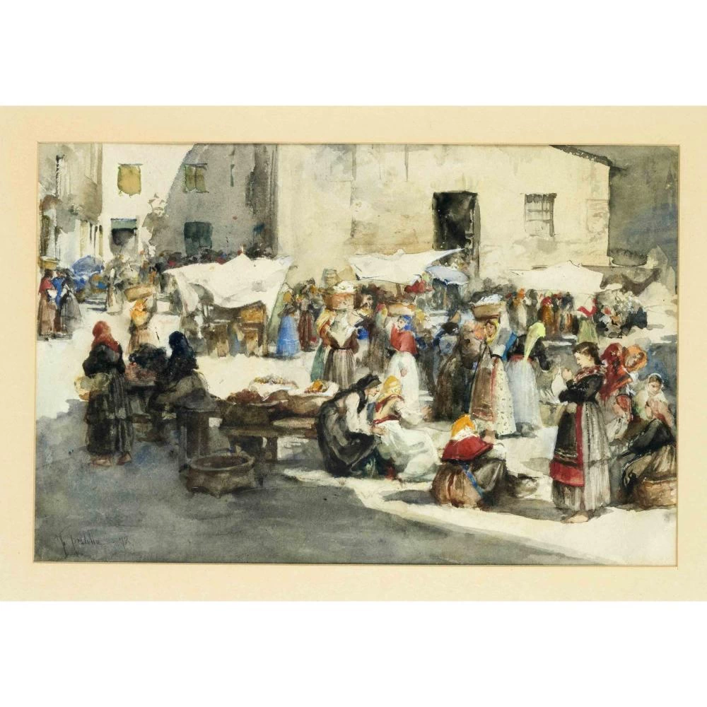 Scena di mercato 1